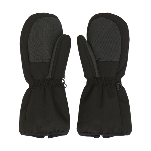 Mănuși softshell Color Kids - Black