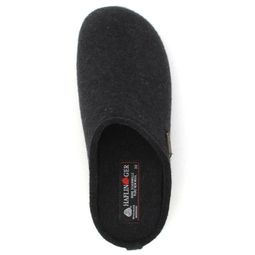 Papuci adulți din lână Haflinger - Everest Fundus Graphite