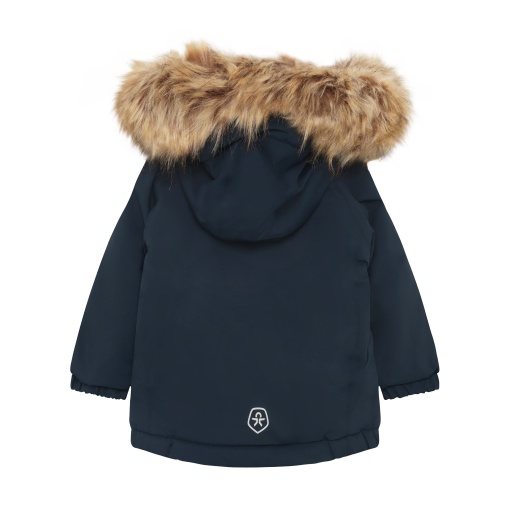 Parka impermeabilă Color Kids, Dark Navy