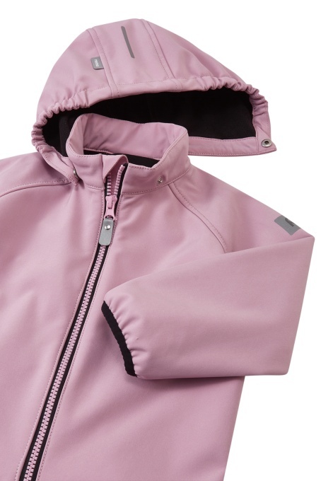 Salopetă impermeabila softshell Reima Mjosa, Grey Pink - Img 4