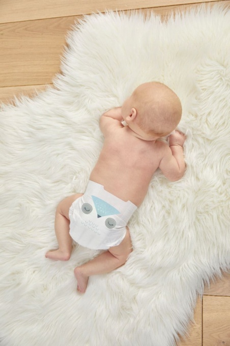 Scutece Hipoalergenice Eco Kit&amp;Kin, Marimea 1, 2-5 kg, 40 buc