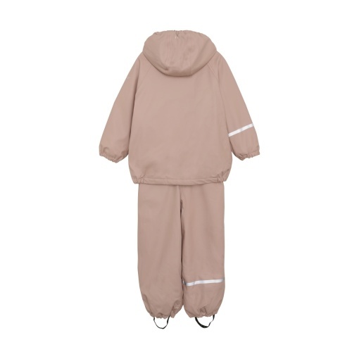 Set de ploaie căptușit Celavi - Misty Rose spate