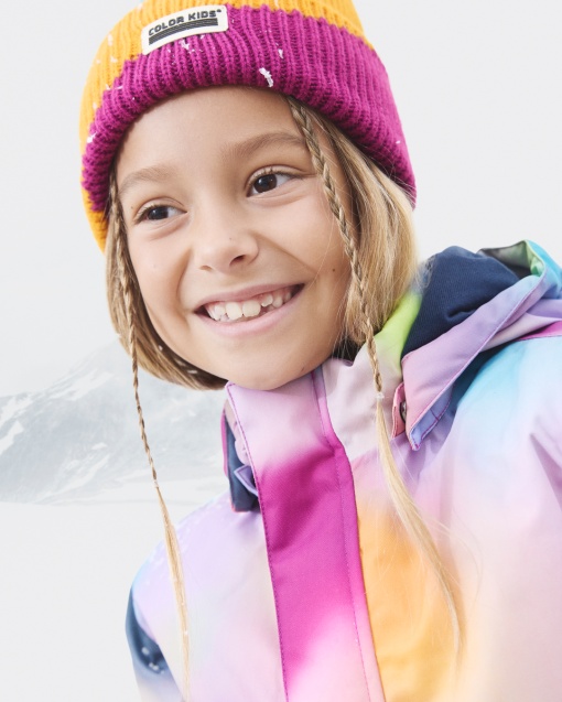 Geaca de iarnă/schi Color Kids - Wild Aster - Img 5