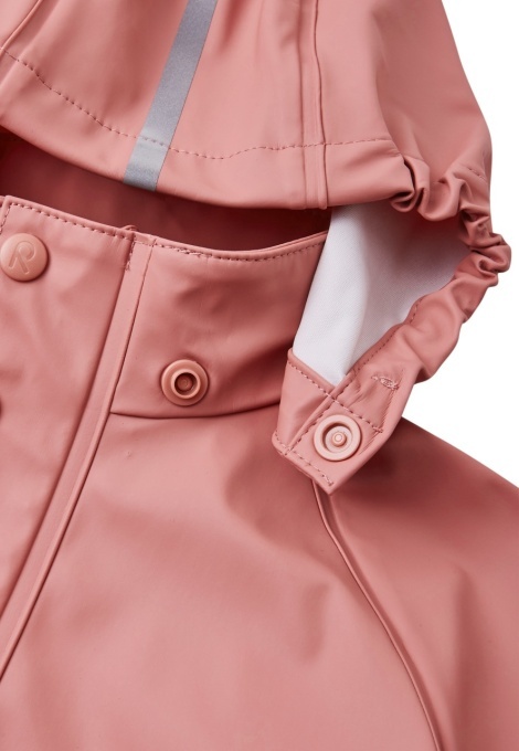 Jachetă de ploaie Reima Lampi Rose Blush - detaliu