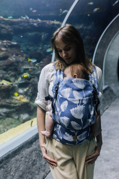 LennyLight - Viridiflora Royal Baby (100% bambus), marsupiu ergonomic