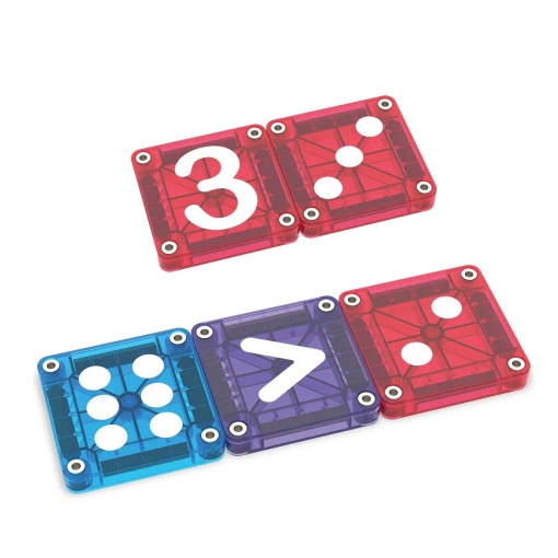 MAGNA-TILES Learn Numbers, cifre si matematica