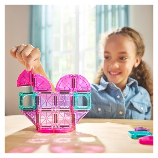 MAGNA-TILES microMAGS Heart to Heart, Travel set, 26 piese
