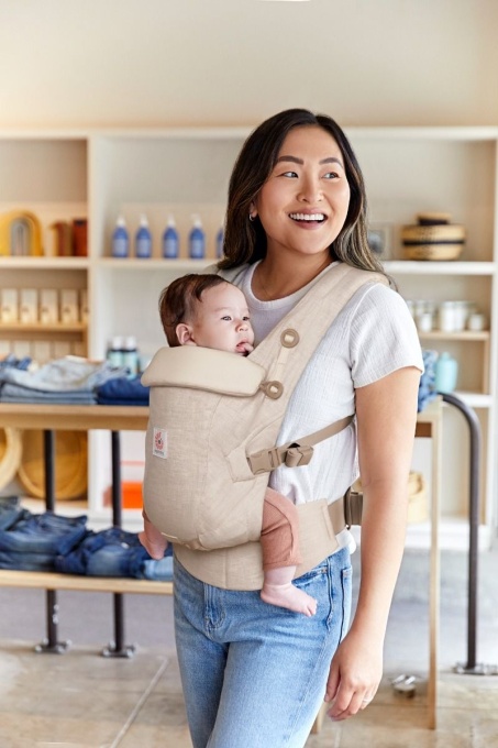 Marsupiu Ergobaby Adapt , Natural Linen
