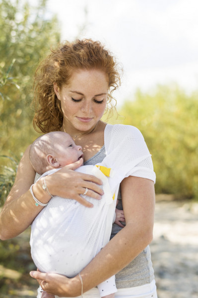 Mini Sling Mesh Cool Air - Minimonkey, White