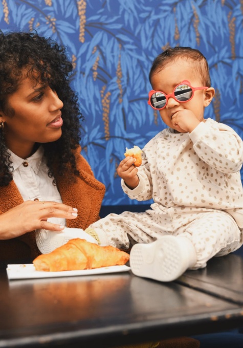 Ochelari de soare Ki ET LA (0-4 ani) - Ourson Elysee Red