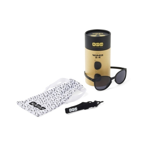Ochelari de soare polarizați Ki Et La 4-12 ani - Wazz Black