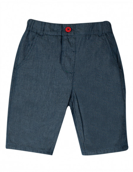 Pantaloni scurti reversibili din bumbac organic- Bullet Train, Frugi