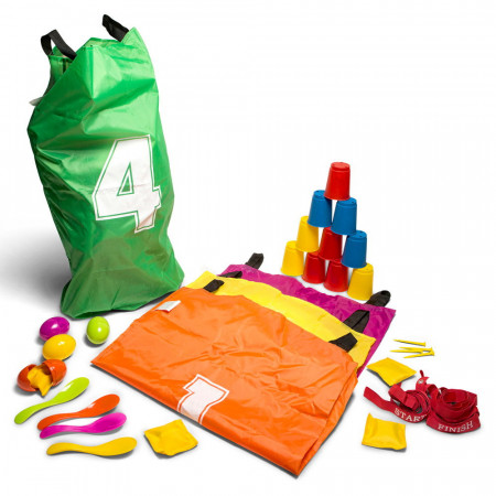 Party kit, set de jocuri pentru petreceri cu 32 de piese, BS Toys