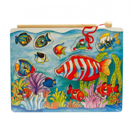 Puzzle magnetic de pescuit, Fakopancs