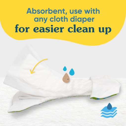 Absorbante de unică folosinţă Charlie Banana pentru scutecele textile (32 bucăți) - Img 4