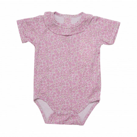 Body bambus extrafin maneca scurta - Orchid Ice, Fixoni