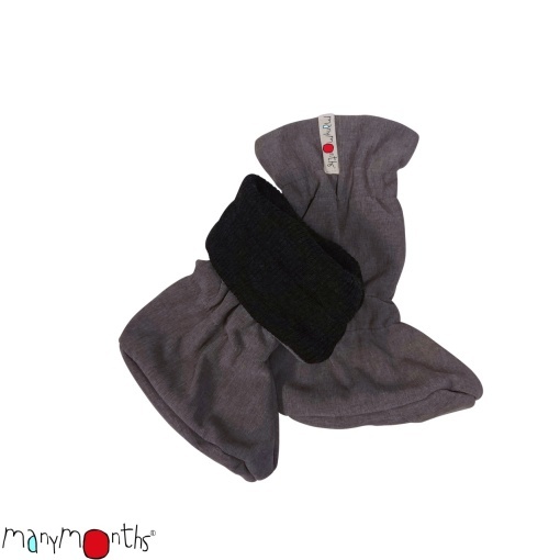Botosei impermeabili ManyMonths Winter Booties Mam*tec - Foggy Black