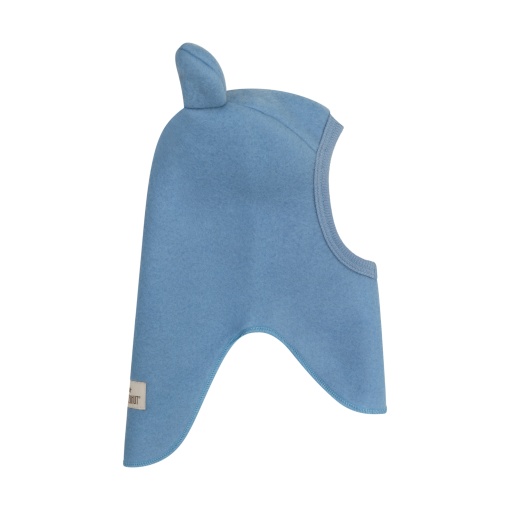 Cagulă lână merinos fleece Huttelihut - Teddy Windward Blue
