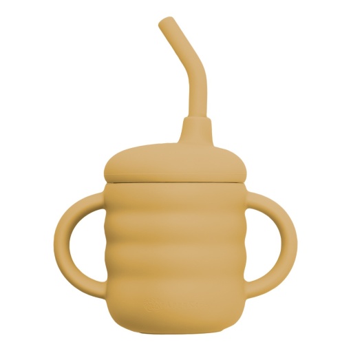Cana din silicon cu pai, AppeKids - Honey - Img 6