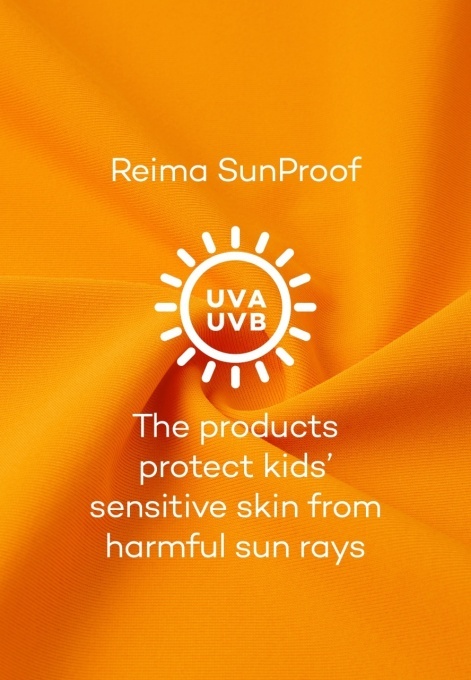 Costum de baie cu protectie UV 50+ Reima, Polskii Sparkly Blue - Img 5