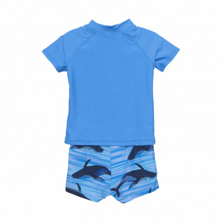 Costum de înot UPF 50+ - Azure Blue, Color Kids