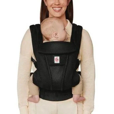 Ergobaby Omni Deluxe Mesh Soft Onyx Black, Marsupiu ergonomic