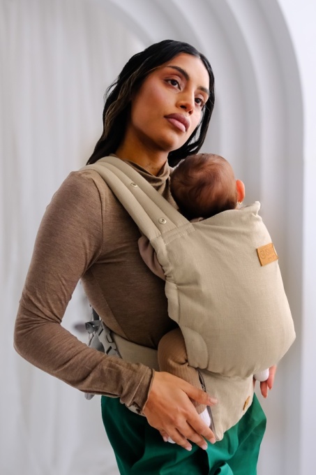 Isara Elite, Sandstone Linen, Marsupiu Ergonomic (100% In)
