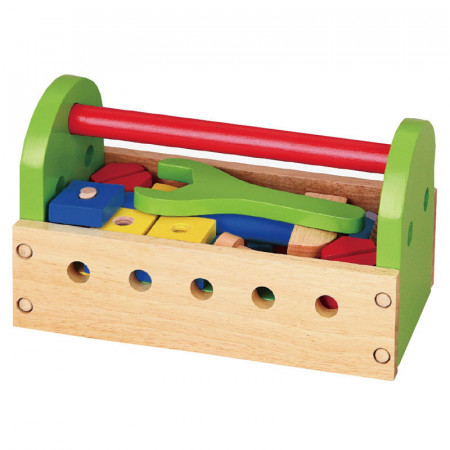 Ladita din lemn cu scule, Viga Toys