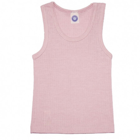 Maiou lână merinos, mătase si bumbac - Dusty Rose, Cosilana