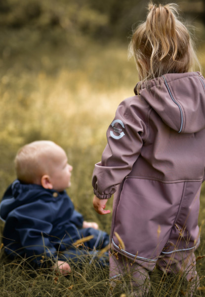 Overall impermeabil din softshell - Twilight Mauve Uni, Mikk-line
