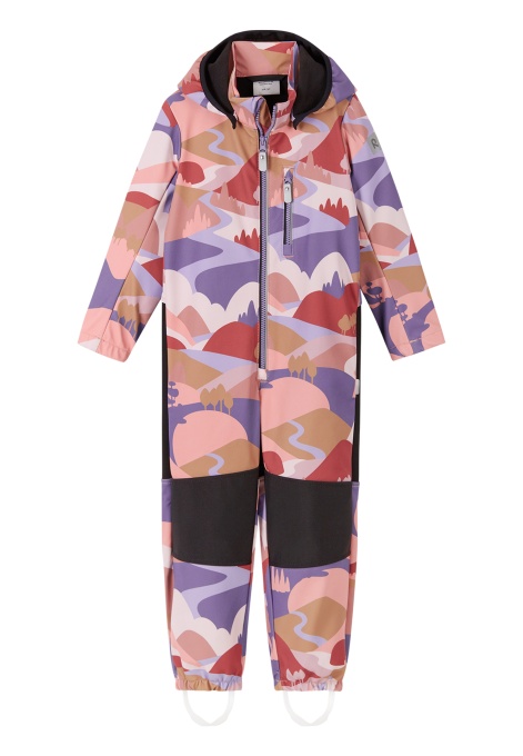 Overall impermeabil softshell Reima Nurmes, Rose Blush - Img 7