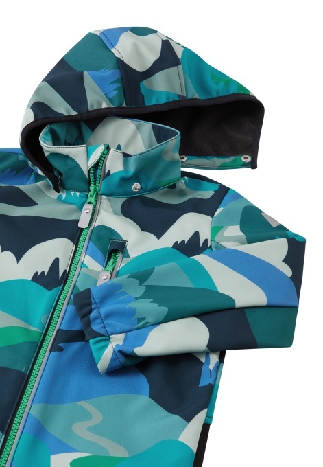 Overall impermeabil softshell Reima Nurmes, Sparky Blue - Img 6
