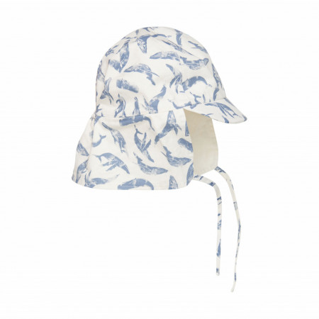 Pălărie/Șapcă reversibilă din bumbac - Blue Shadow, En Fant