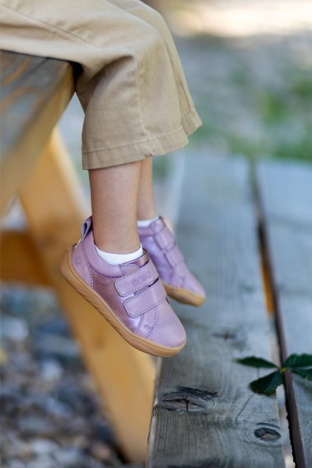 Pantofi Barefoot ERDA Zeyla Mauve