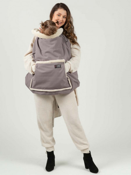 Protectie de iarna Isara + Gluga - Frosted Almond Taupe