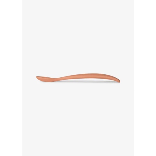 Set 2 lingurite din silicon cu coada lunga Citron, Blush Pink/ Beige - Img 4