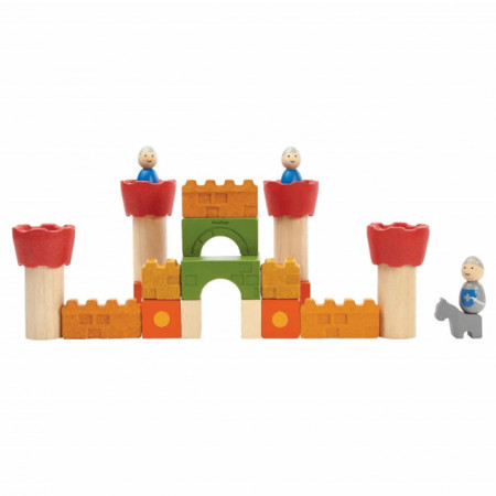 set-constructie-castel-lemn-plantoys