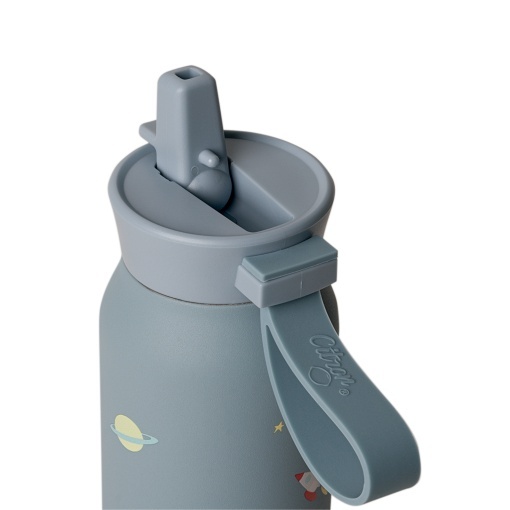 Sticlă de apă termoizolantă inox, 350ml, Citron - Spaceship - Img 3