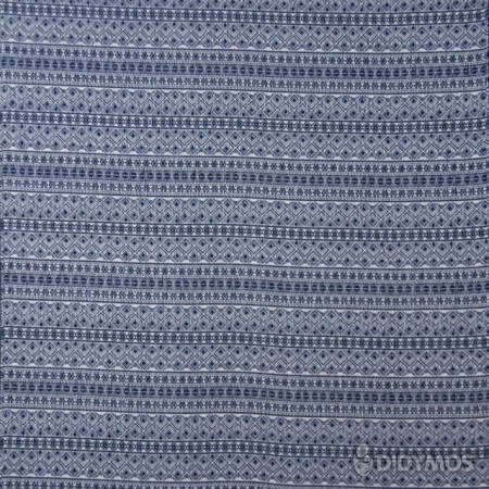 Wrap tesut, portbebe , Didymos Prima Dark Blue-White, size 7 (5,2 m)