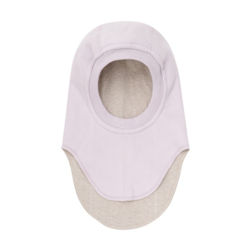 Cagulă dublată bumbac fleece Huttelihut - Cloud Gray