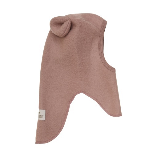 Cagulă dublată lână merinos fleece Huttelihut - Burlwood