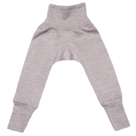 Cei mai comozi pantaloni din lână merinos si mătase, Cosilana - Grey Melange