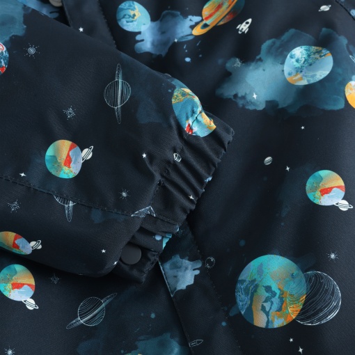 Combinezon impermeabil Color Kids - Total Eclipse
