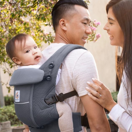 Ergobaby Adapt Soft Flex Mesh - Graphite Grey, Marsupiu Ergonomic