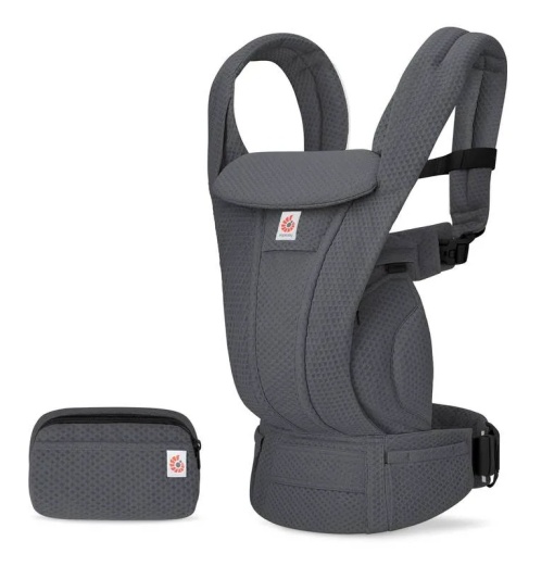 Ergobaby Omni Deluxe Mesh Graphite Grey, Marsupiu ergonomic