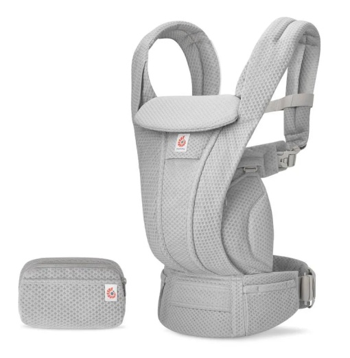 Ergobaby Omni Deluxe Mesh Pearl Grey, Marsupiu ergonomic