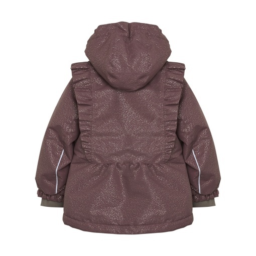 Geaca de iarnă impermeabila En Fant - Rose Taupe spate