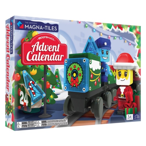 MAGNA-TILES MicroMAGS Advent Calendar, 34 piese - Img 6