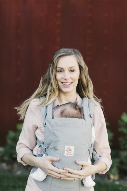 Marsupiu ergonomic, portbebe ,ERGOBABY Adapt, Grey