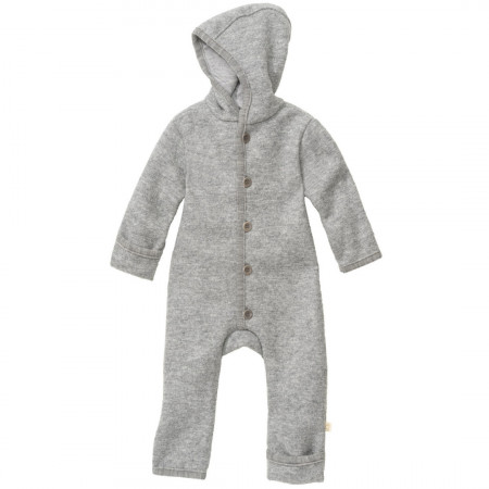 Overall din lână fiartă Disana - Grey